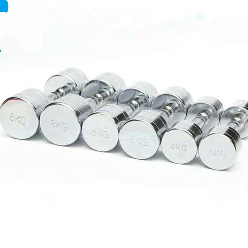 Select & Shop Pure Steel Home Fitness Electroplating Dumbbell Gym Equipment