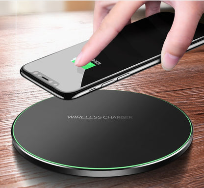 Select & Shop Wireless Charger For I-Phone Fast Wireless Charging Pad For Sam-sung High Speed