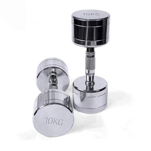 Select & Shop Pure Steel Home Fitness Electroplating Dumbbell Gym Equipment