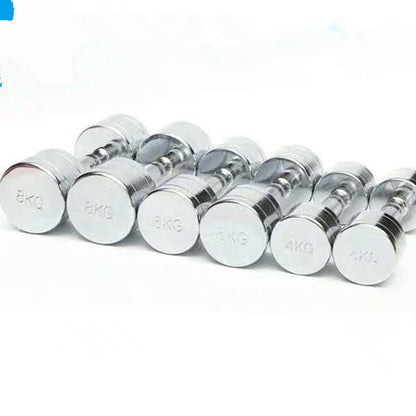 Select & Shop Pure Steel Home Fitness Electroplating Dumbbell Gym Equipment