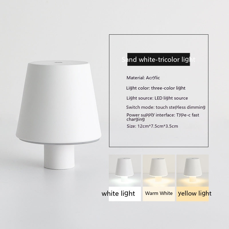 Select & Shop Bedside Lamp Advanced Dimmable Table Lamp American Mushroom Lamp