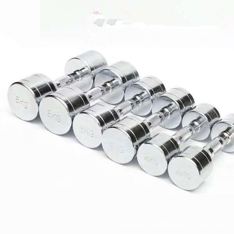 Select & Shop Pure Steel Home Fitness Electroplating Dumbbell Gym Equipment
