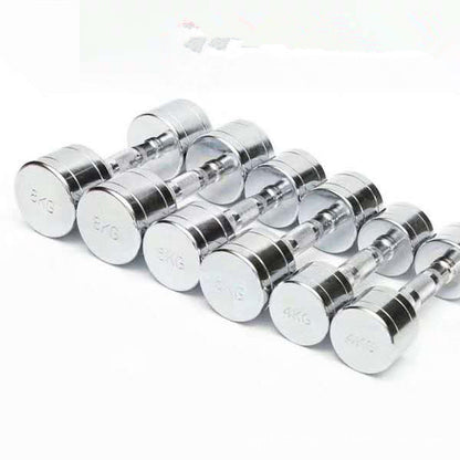 Select & Shop Pure Steel Home Fitness Electroplating Dumbbell Gym Equipment